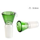 Amsterdam | Glass Bowl with a green handle - SG:18.8 mm