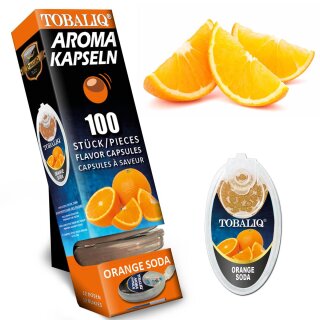 TOBALIQ Aromakapseln Orange Soda