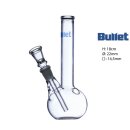 Bullet | Glas Bong mit Kugel | H:18cm Ø:22mm112