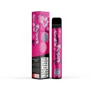 187  E-Shisha Pink Mellow 600 Züge Nikotin 20 mg