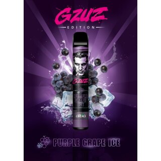GZUZ 700 Einweg E-Zigarette Purple Grape ICE (Grape ICE)