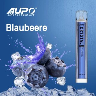 Aupo Crystal  600 Züge Blueberry